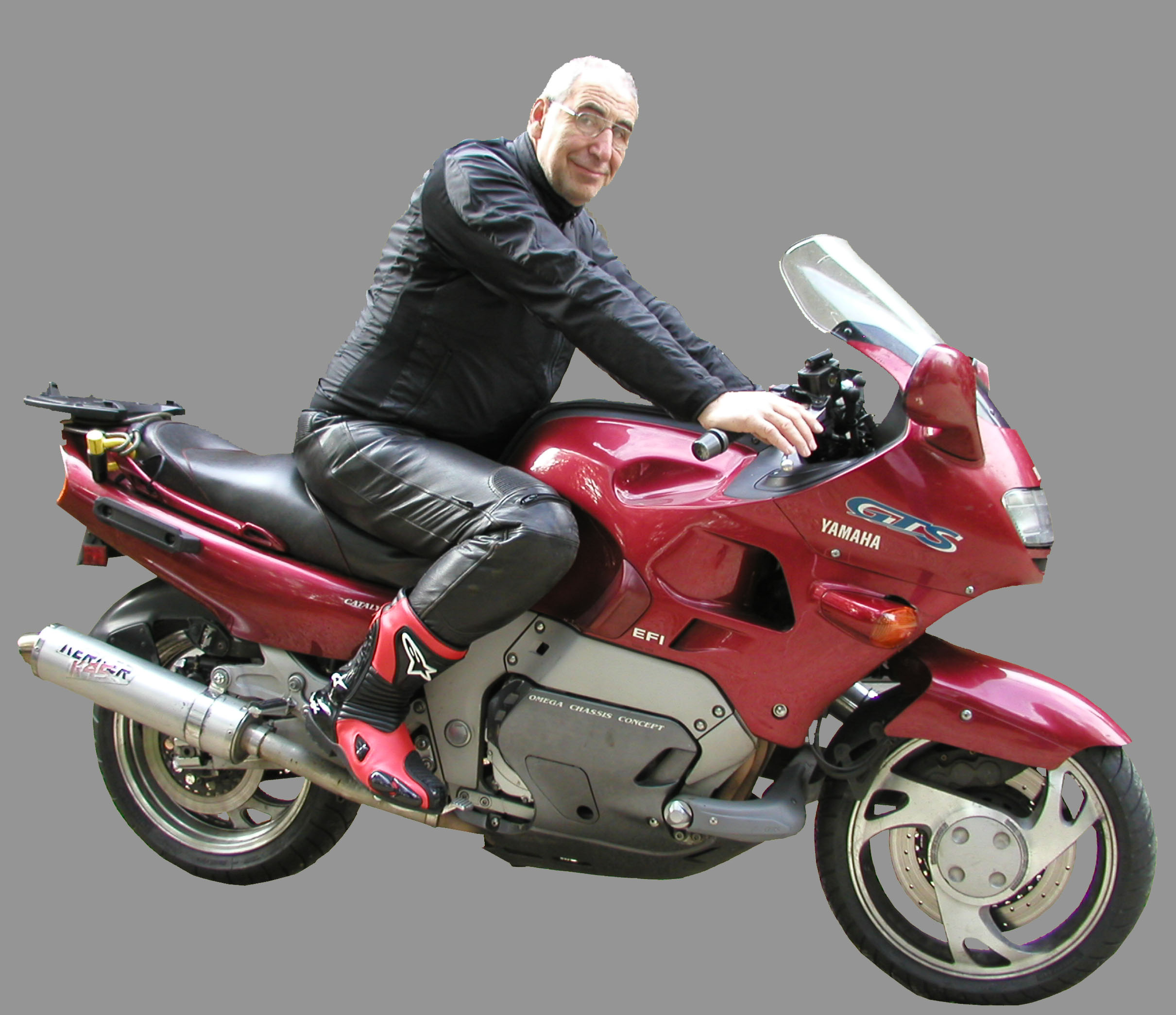 Yes, This is me & my bike.